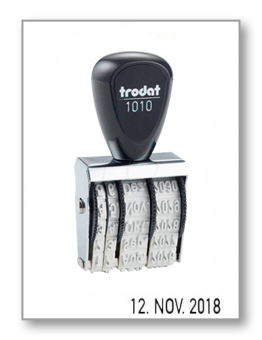 Artikelbild 1 des Artikels “Bänder-Datumsstempel 0902 “