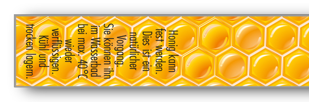 Artikelbild 1 des Artikels “Gewährverschluss 154 Wabe + Honig kann fest werden. 500g“