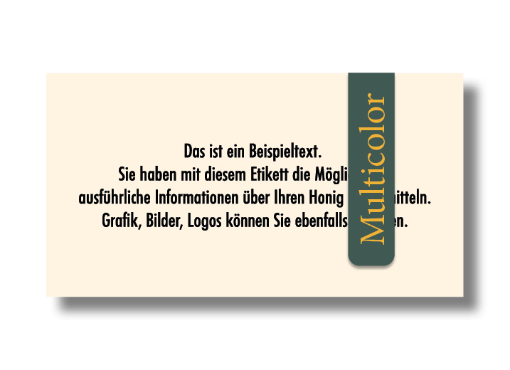 Artikelbild 1 des Artikels “Rückseitenetikett Motiv 1112 - Multicolor “