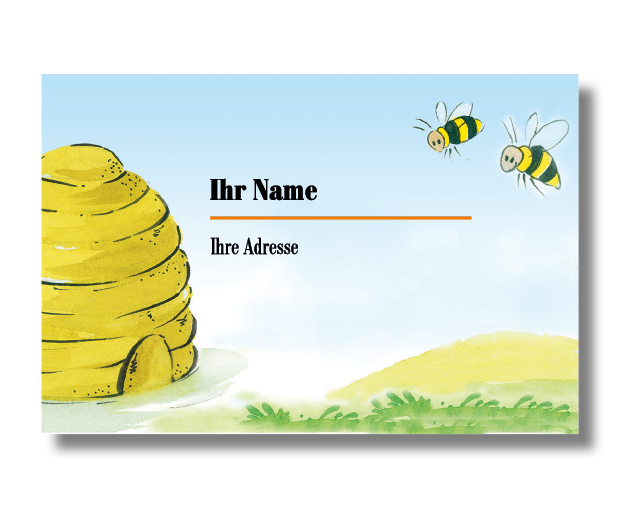 Artikelbild 1 des Artikels “Imker Visitenkarten 0913 “