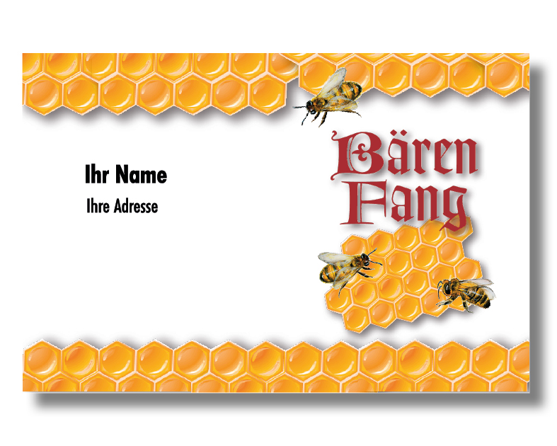 Artikelbild 1 des Artikels “Imker Visitenkarten 0932 “