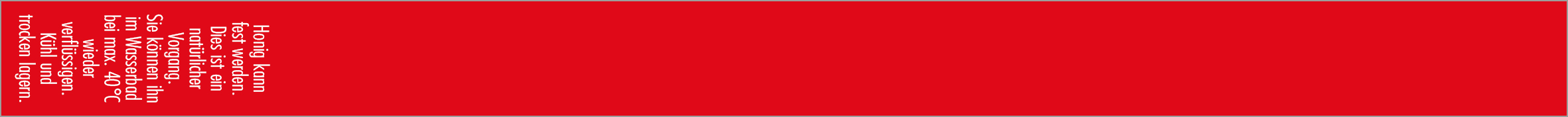 Artikelbild 2 des Artikels “Gewährverschluss 251 rot + Honig kann fest werden. “