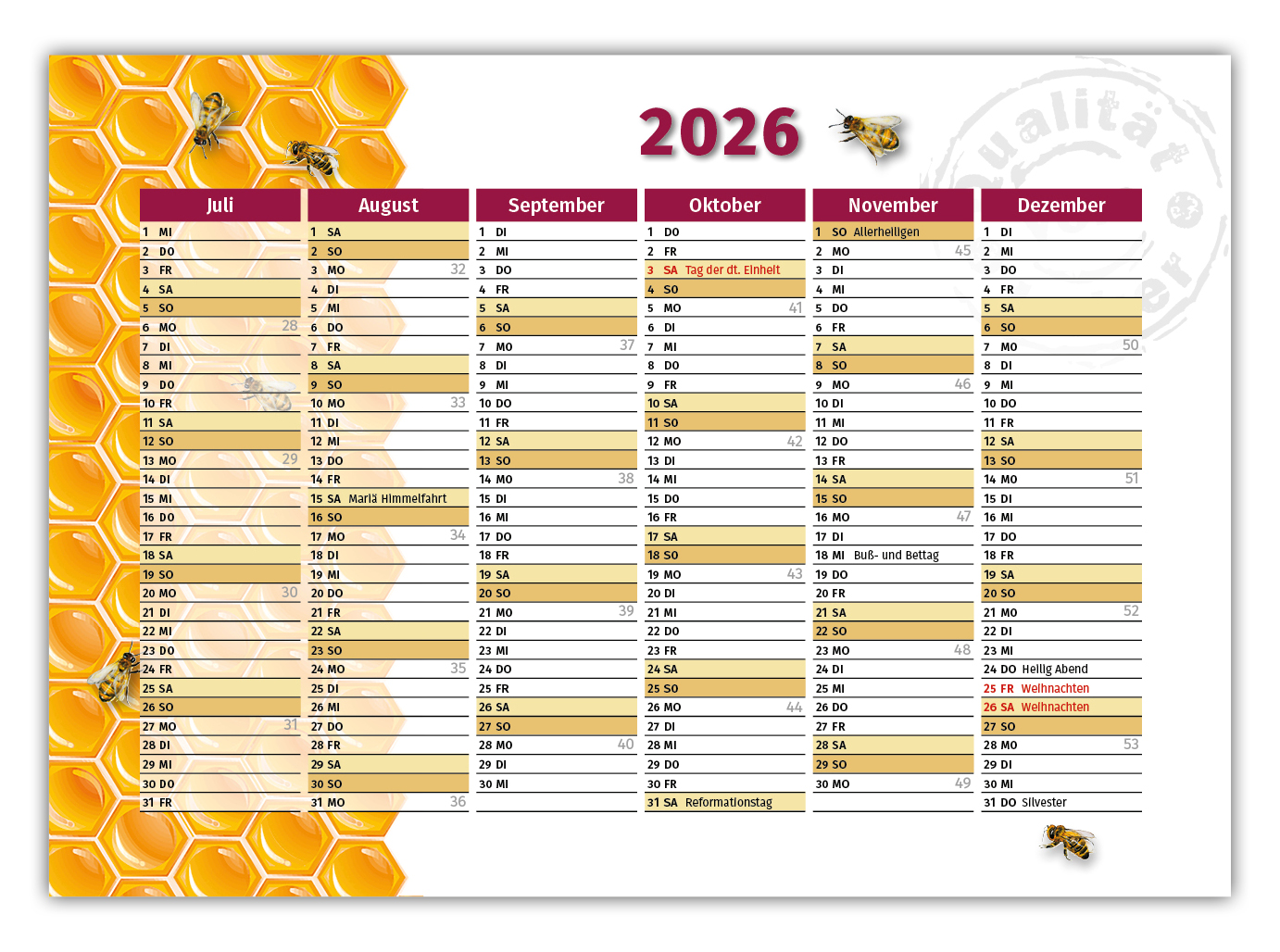 Artikelbild 2 des Artikels “Kalender 067 “