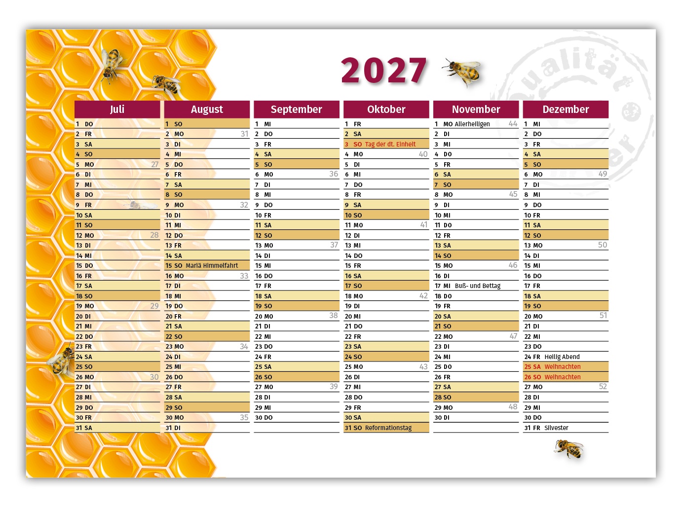 Artikelbild 2 des Artikels “Kalender 067 “