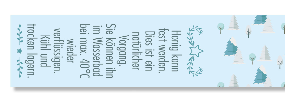 Artikelbild 2 des Artikels “Gewährverschluss 254 blau Winter + Honig kann fest werden. “