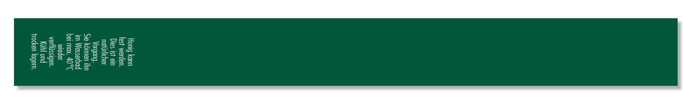 Artikelbild 2 des Artikels “Gewährverschluss 2750 dunkel grün + Honig kann fest werden. “