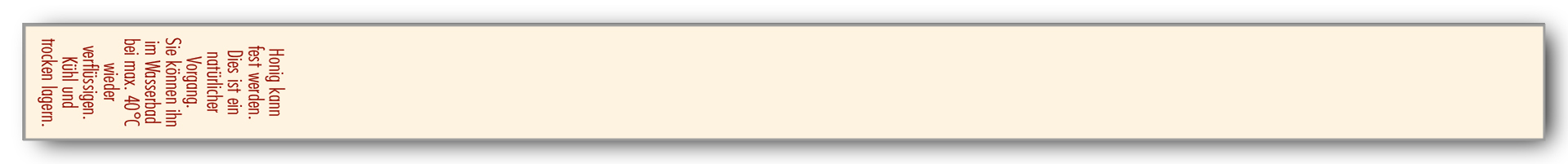 Artikelbild 2 des Artikels “Gewährverschluss 053 beige + Honig kann fest werden. “