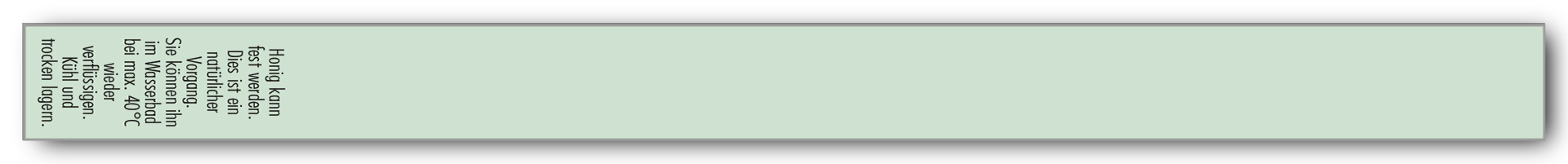 Artikelbild 2 des Artikels “Gewährverschluss 153 mint + Honig kann fest werden. “