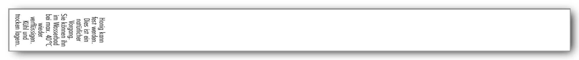 Artikelbild 2 des Artikels “Gewährverschluss 155 weiß + Honig kann fest werden. “