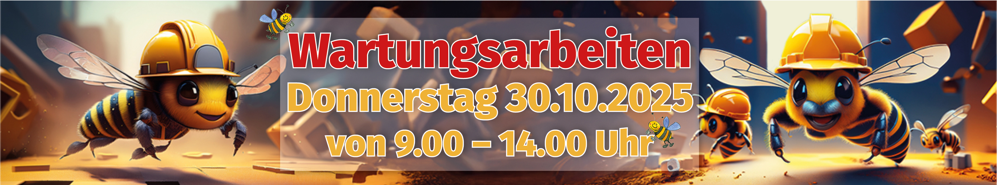 Banner Wartung Banner Wartung